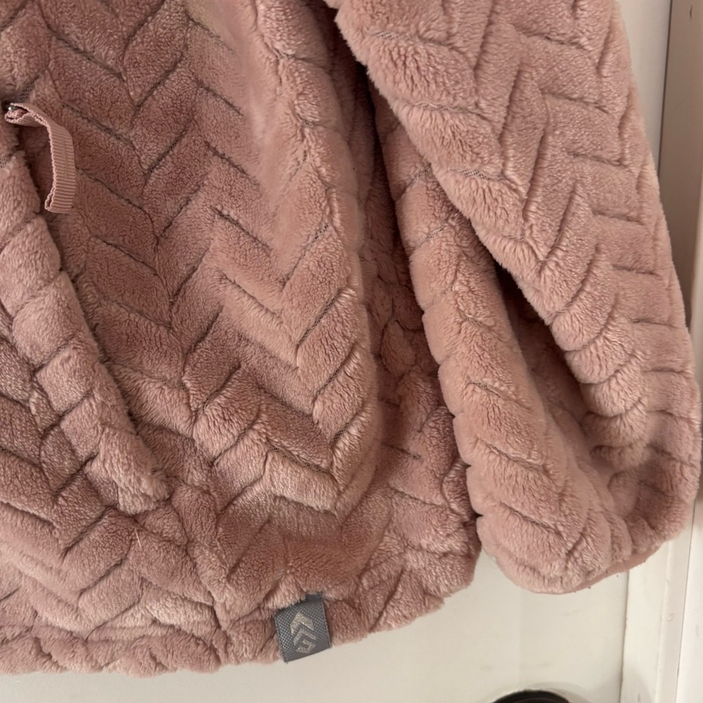 Free Country faux fur full zip jacket pink XL super soft and cozy - Picture 5 of 13